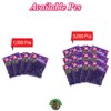 1000 Pcs Rubber Bands Hair Band Soft Elastic Hair Accessories Braids Mini Hair Ties Stretchy Hair Ties No Damage Rubber Bands for Hair Made in Vietnam (Purple - 4 Pack of 250 Pcs)