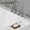 SUBEKYU Wooden Soap Dishes for Bathroom/Shower, Bar Soap Holder with Self Draining Tray, Natural Waterfall Drain Soap Saver, Teak (2P)