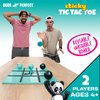 Dude Perfect Sticky Tic Tac Toe, Kids Tabletop Activity, for Family Game Night, Perfect for a Gift and Parties, 2 Players, Ages 4+