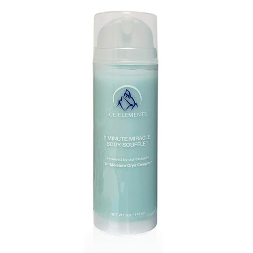 Ice Elements | 2 Minute Miracle Body Souffle | 5oz | Beauty and Skin Care | Body Lotion With Vitamin E | Daily Hydrating Body Lotion with Jojoba Oil, Shea Butter, Ginger, and Hyaluronic Acid