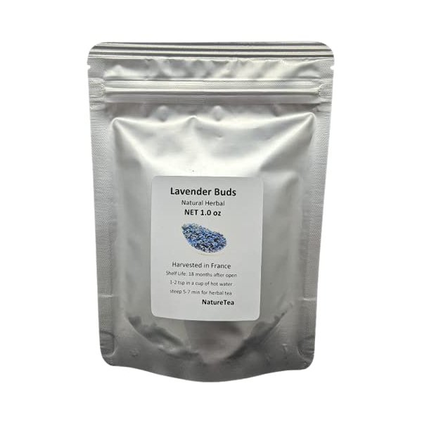 Lavender buds - French Premium Loose Buds from 100% Nature (1 oz)