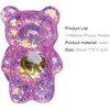 Dark Purple Mobile Phone Finger Stand Cute Bear Doll Phone Holder Support Comfortable Grip Anti-Slip Creative Flexible, Cell Phones and Accessories, Cell Phone Grips