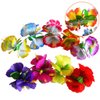 Kinteshun Hawaiian Flower Hair Clip Fabric Artificial Flower Hair Clip Hairpin Barrette Headdress Bobby Pins Headwear Hair Accessories for Beach Holiday Party (Hibiscus Flower)