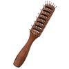 PERFEHAIR Vented Hair Brush for Blow Drying, Men's Vent Volumizing Hairbrush with Ball Tipped Bristles for Styling Dry, Wet, Short, Curly or Straight Hair