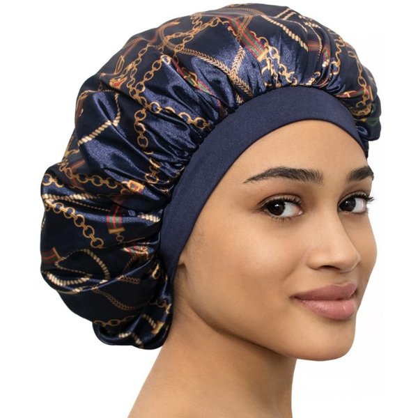 CAPLORD Bonnet Silk Bonnet for Sleeping Satin Bonnet Hair Bonnets for Black Women Silk Sleep Cap Satin Hair Bonnet for Sleeping Bonet Silk Bonnet for Curly Hair for Men Night Hair Wrap Head Cover