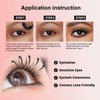 Fulash Black Mascara, Waterproof Mascara, Adjustable Mascara, Volumizing, Lengthening, Long-Wearing, Smudge-Proof Mascara Vegan Formula, Black, 6ml