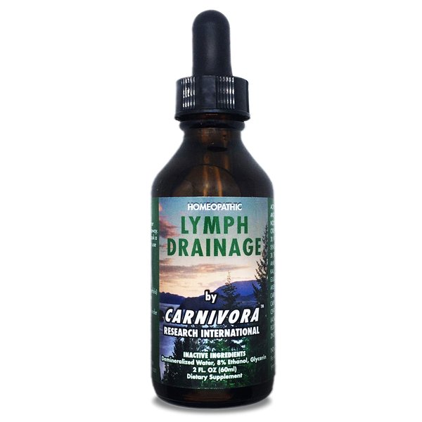Carnivora - Lymph Drainage Drops - Stimulates and Cleanses Your Lymphatic System – Flushes Cell Waste, Boosts Energy, Combats Exhaustion. 2 Fl Oz (Pack of 1)