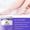 SPA REDI - Body and Foot Cream Mask, Lavender and Wildflower, 16 Oz - Pedicure Massage for Tired Feet and Body, Hydrating, Fresh Skin - Infused with Hyaluronic Acid, Amino Acids, Panthenol