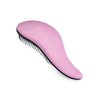 Curly Girl Microfiber Super Absorbent Anti Frizz Hair Towel, Curly Girl Hair Detangling Brush Adults, Kids Detangler Hairbrush (Gray Towel/Pink Brush)