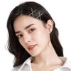 Dofash 100Pcs Bobby Pins Hair Pins Steel Hair Clips 3.5Cm/1.38" Hair Accessories With Gift Box For Girls (Blonde)