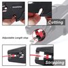 Wire Stripper, knoweasy Wire Stripper Tool with Cutter and 2 in 1 Wire Stripping Tool Works for Electronic,Electric,Automotive from 32 to 7 AWG
