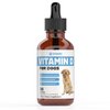 Vitamin D for Dogs | Supports Strong & Health Bones | Vitamin D Supplements for Dogs | Vitamin D Dog | Dog Vitamins and Supplements | Dog Vitamins Multivitamin | Vitamins for Dogs | 1 fl oz