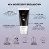 IGK Color Depositing Toner & Conditioning Hair Mask | Semi-Permanent | Hydrate + Shine | Vegan + Cruelty Free | Pitch Black