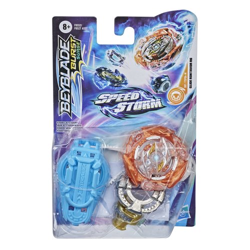 Beyblade Burst Surge Speedstorm Glide Roktavor R6 Spinning Top Starter Pack - Stamina Type Battling Game Top with Launcher, Toy for Kids