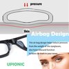 Eyeglass Nose Pads,Silicone Nose Pads for Glasses,Anti-Slip Soft Nose Pads for Plastic Frames (Clear/3.5mm),5 Pairs