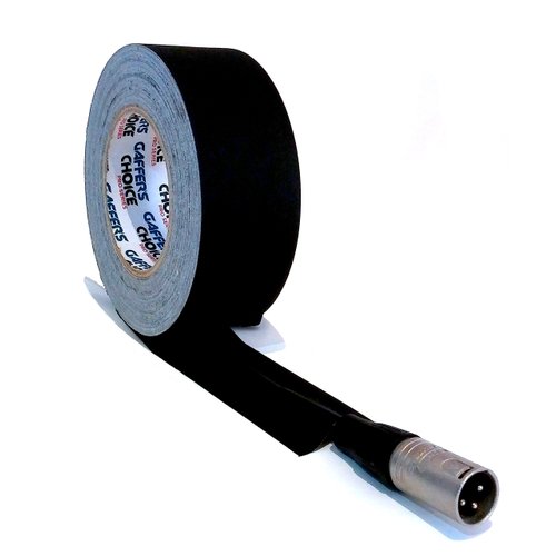 Gaffer's Choice Gaffer Tape - Gaffers Tape Professionals Use (2 inch x 60 Yard, Black)