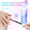 SAVILAND Acrylic Nail Kit with Nail Drill: Professional 0.5Oz Clear/White/Pink Acrylic Powder and Liquid Set with Nail Drill Acrylic Nail Brush, Nails Kit Acrylic Set for Beginners DIY & Nail Salon