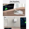USB C Fast Charger Block, 160W 8 Port GaN Charging Station Hub Brick Power Strip, PD PPS 65W Laptop Adapter for Multiple Devices MacBook Pro/Air, iPad iPhone, Surface, Galaxy, 6ft Cord (White)