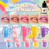 Lip Gloss Making Kit JCOOS 73PCS Lip Gloss Keychain Make Your Own Lip Gloss Kit, Diy Lip Gloss Making kit Moisturizing Shine Beginner Fun Kids Lip Gloss Teen Girl Gifts Trendy Stuff Preteen Girl Gifts