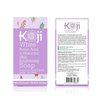 Koji White Kojic Acid & Hyaluronic Acid Skin Brightening Soap for Hydrating, Face Moisturizer, Skin Radiant, Cleansing Bar, Reduces the Appearance of Wrinkles with Vitamin E, Vegan, 2.82 Oz (2 Bars)