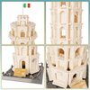Oichy 1334PCS Building Blocks Set, Leaning Tower of Pisa Collection Toy Building Sets, World Famous Architecture Model Kit Toys Gifts for Kids and Adults