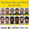 Cleverman Jet Black Hair & Beard Dye for Black Men. All-in-One Reusable Kit - For Natural-Looking Results. Professional-Quality color for Beard & Mustache. Ammonia-Free, Enriched with Coconut Extract