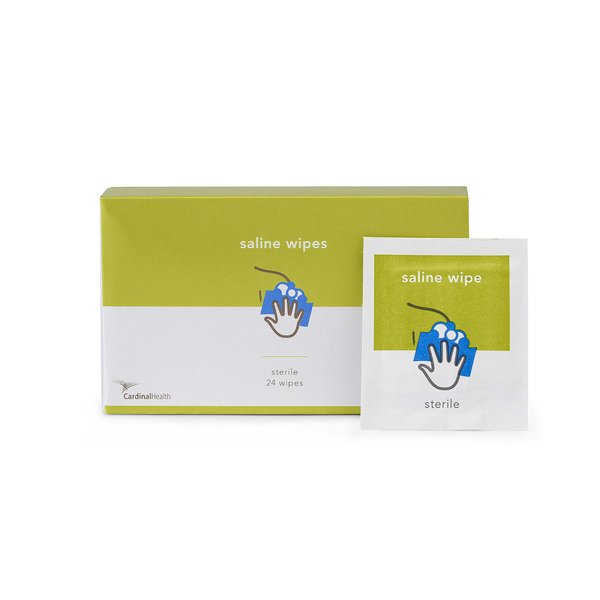 Cardinal Health MW-SAL Personal Wipe Saline 23 cm x 33 cm 24 Count