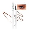 AKARY Brown Eyeliner Pencil Quickliner For Eyes Intense, Extra-Fine Liquid Eyeliner For Precise Definition, Natural Eye Liner Waterproof Smudge Proof Long-Lasting, Smooth & Blendable Makeup, 02 Brown