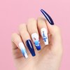 AIMEILI Soak Off U V LED Blue Gel Nail Polish - Blue (030) 10ml