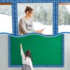 Winter Snowflake Border 68.9 Feet Bulletin Board Border Butterflies Flowers Bee Space Inspirational Cute Border for Classroom Bulletin Boards Chalkboard Wall Decor
