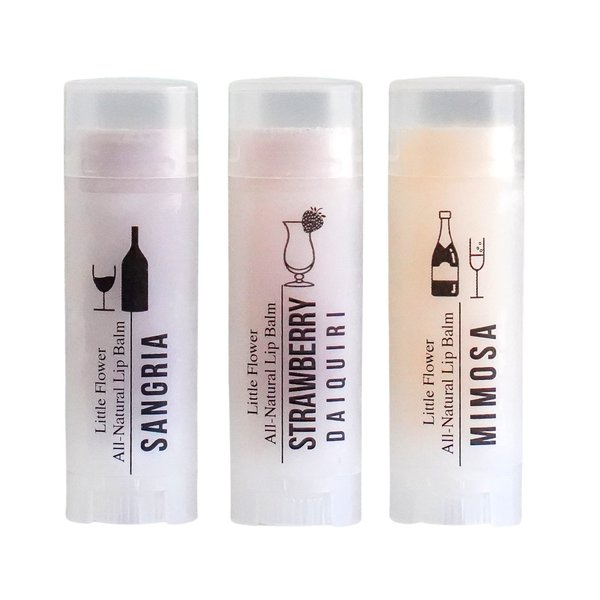 Funny Happy Hour Cocktail Lip Balms - Set of 3 Funny gift for women Stocking Stuffers