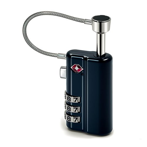 YOMOADD Professional TSA-Approved Gun Case Lock with Durable and Cut-Resistant Alloy Steel Shank — Secure Firearm Travel Case Lock for Gun Cases and Pistol Cases (1 Pack)