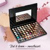 Vtrem 88 Colors Shimmer Eyeshadow Palette Cosmetic Matte Makeup Set