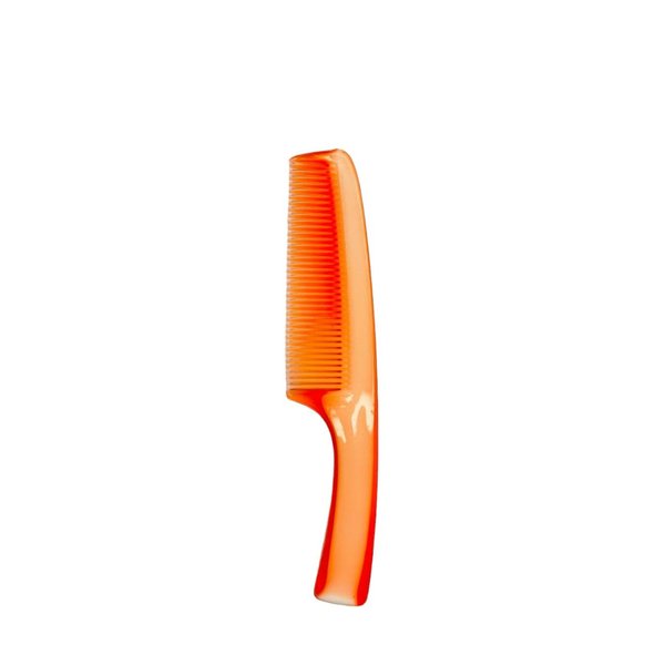 Generic Plastic Comb Smooth Styling and Detangling for All Hair Type (Orange)