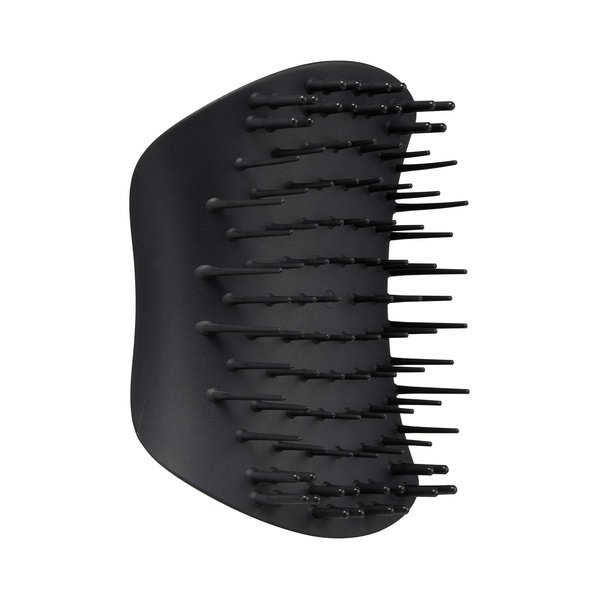 TANGLE TEEZER The Scalp Exfoliator & Scalp Massager for Hair Treatments and Detox, Onyx Black