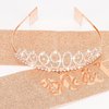 YARIEW 90th Rose Gold Crown + 90 & Fabulous Birthday Sash + Pearl Pin Set, 90th Birthday Sash and Tiara for Women, 90th Birthday Decorations for Women, Happy 90th Birthday Gifts for Women