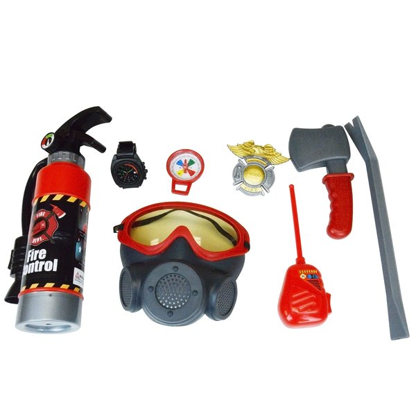 Maggie Kids Toy Fireman Fire Fighting Role Play Toy Set Pretend Play Children Game Set