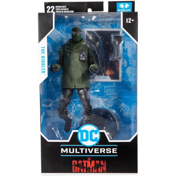 DC The Riddler: The Batman (Movie) 7" Action Figure with Accessories