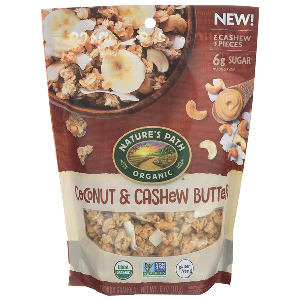Natures Path Granola Coconut Cashew Butter, 11 oz