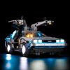 BRIKSMAX Light for Lego Back-to-The-Future-Time-Machine 10300 - Led Lighting Kit Compatible with Lego Creator Expert 10300 - Not Include The Lego Set