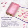 ExSoullent Rose Yoni Soap Bar - 6 OZ Handmade & Natural PH Balanced Soap for Women, Hydrating Cleanse without Sulfates or Parabens (170g)