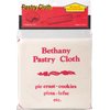 Bethany Housewares Bethany Pastry Cloth 19" Cotton Shrinkwrapped, 1 Pack, Tan