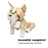 PIPEROID Animals Corgi Dog - Japanese 3D Paper Dog Puzzle DIY Origami Kit for Kids and Adults