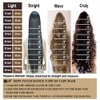 Benehair Remy Tape in Hair Extensions Human Hair Medium Brown&Dark Blonde Seamless Skin Weft Tape in Real Human Hair Extensions Wavy Hair 16 Inch 50g #4P27 20 pcs