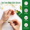 Dermaxgen Tea Tree Serum Organic Formula Natural Vitamin C For Acne Scar, Dark Spots, Blemishes Pimple For Clear, Glowing & Youthful Skin 2 Fl Oz