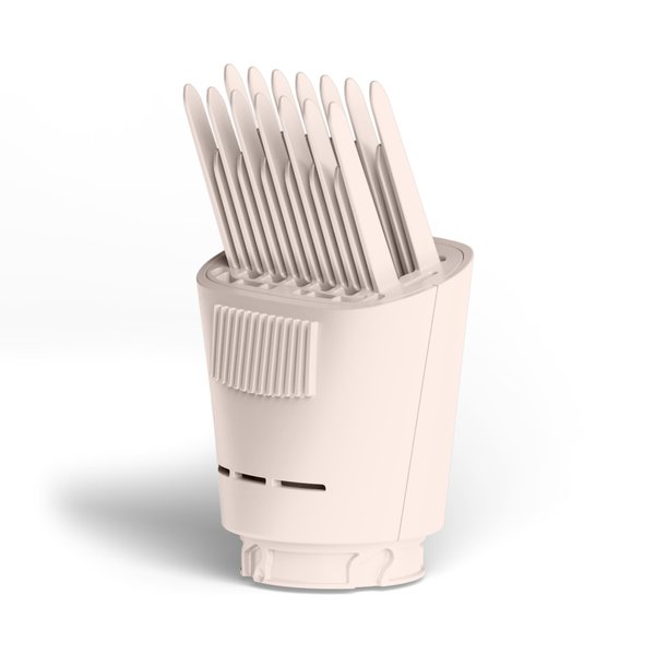 Shark XSKHD3WTCA SpeedStyle Lift & Stretch Wide-Tooth Comb, Blow Dryer Comb Attachment for Shark SpeedStyle, Styling Tool, for Curly & Coily Hair, Stone