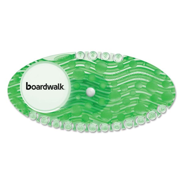 Boardwalk CURVECME Curve Air Freshener, Cucumber Melon, Green, Box of 10