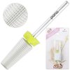 PANA Nail Carbide 5 in 1 Bit - Two Way Rotate use for Both Left and Right Handed - Fast remove Acrylic or Hard Gel - 3/32" Shank - Manicure, Nail Art, Drill Machine (Extra Fine - XF, Silver)
