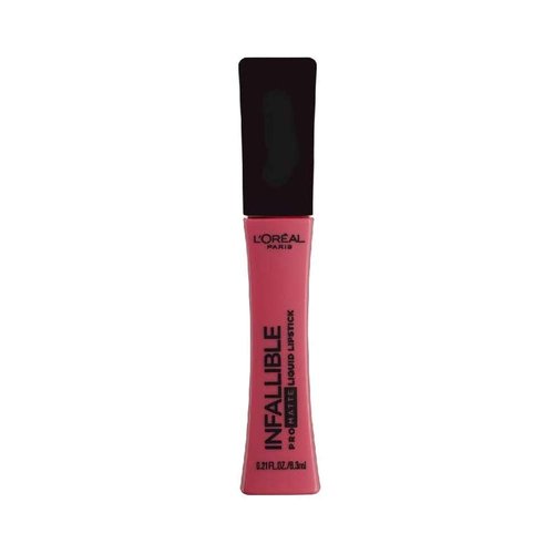 L'Oreal Paris Infallible Pro-Matte Liquid Lipstick, Plum Bum, 0.21 fl; oz.