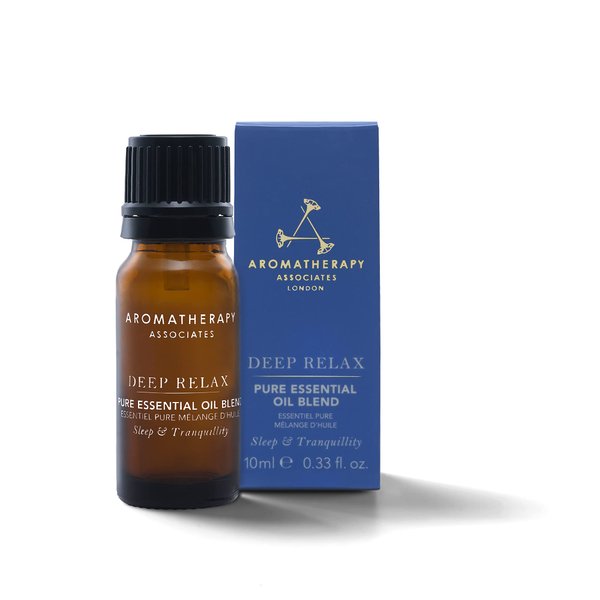 Aromatherapy Associates Deep Relax Pure Essential Oil Blend. Premium Undiluted Blend. Hand-Crafted with Vetivert, Chamomile and Sandalwood (0.33 fl oz)